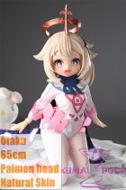 OTAKU Paimon Head 65cm Small Breast PVC Head+ Silicone Body from Genshin Impact