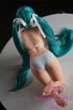 BC Doll 60cm Hatsune Miku head Full Silicone Love doll easy to use easy to hide