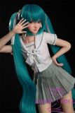 BC Doll 60cm Hatsune Miku head Full Silicone Love doll easy to use easy to hide
