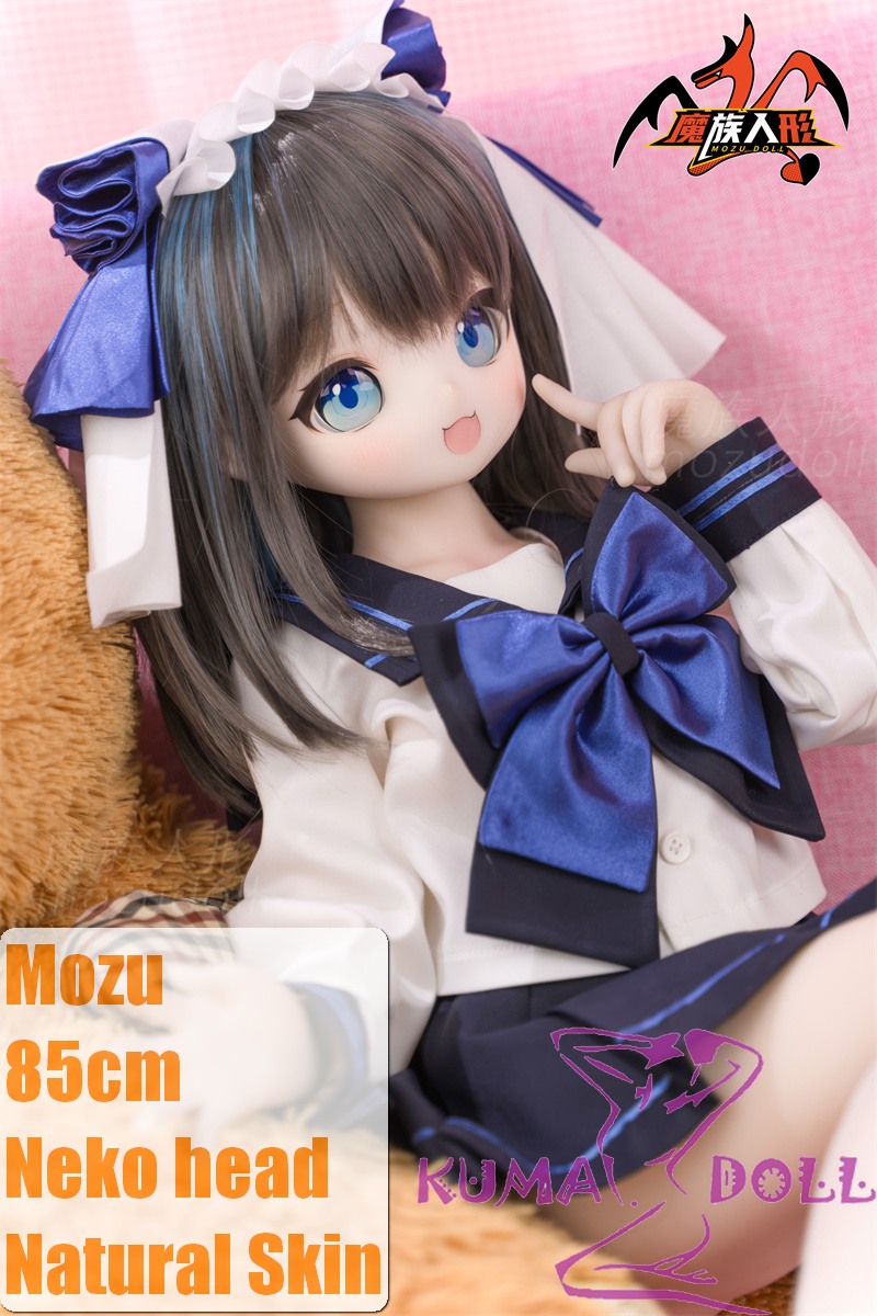 MOZU DOLL 85cm Neko Soft vinyl head Cosplay Cheshire from Azur Lane with light weight TPE body easy to store and use (body material selectable) in Sailor Uniform