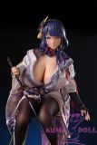 OTAKU Raiden Shogun Head 65cm Mega Breasts PVC Head+ Silicone Body from Genshin Impact