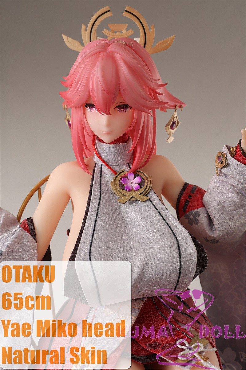OTAKU Yae Miko Head 65cm Mega Breasts PVC Head+ Silicone Body from Genshin Impact