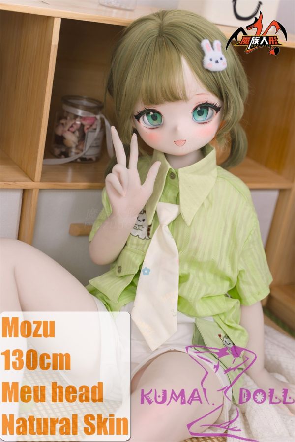 [Discontinued] MOZU DOLL 130cm Meu Soft vinyl head and a free oral function head with light weight TPE body easy to store and use