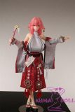 OTAKU Yae Miko Head 65cm Mega Breasts PVC Head+ Silicone Body from Genshin Impact