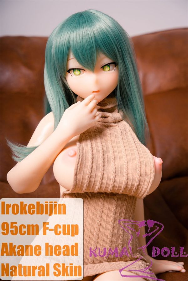 Irokebijin S-TPE Sex Doll 95cm F-cup Akane Head in Blue Dress