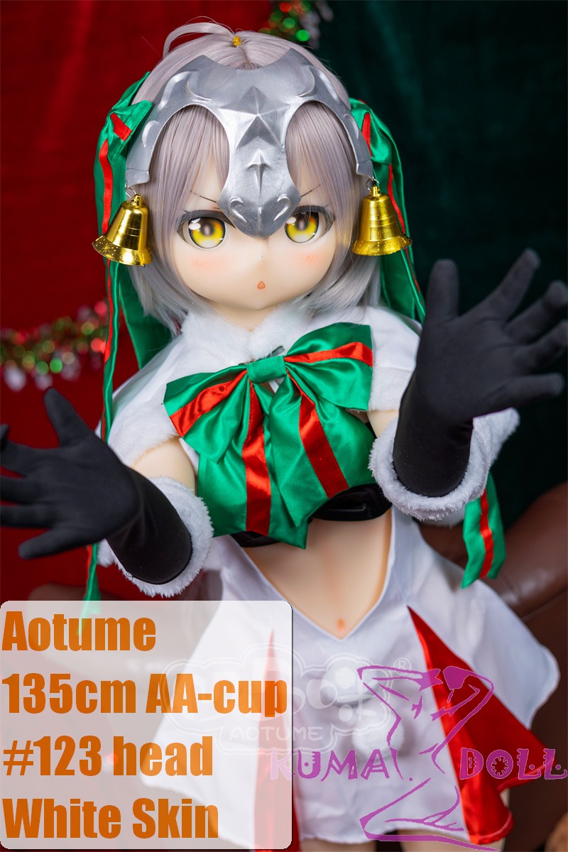 [Discontinued]  Aotume doll TPE sex doll 135cm 4.4ft AA-cup #123 Cosplay Jeanne d'Arc Lily from FGO
