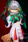 Aotume doll TPE sex doll 135cm 4.4ft AA-cup #123 Cosplay Jeanne d'Arc Lily from FGO