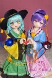 Aotume doll TPE sex doll 135cm 4.4ft B-cup  #121 head Komeiji Satori Cosplay – Touhou Project