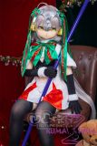 Aotume doll TPE sex doll 135cm 4.4ft AA-cup #123 Cosplay Jeanne d'Arc Lily from FGO