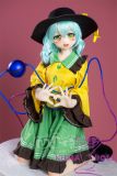 Aotume doll TPE sex doll 135cm 4.4ft B-cup  #122 head Koishi Komeiji Cosplay – Touhou Project