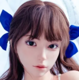 FUDOLL Sex Doll 157cm/5ft2 F-cup #J032 head High-grade silicone head + TPE material body Height and other options in Blue Top