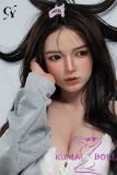 TOP-CYDOLL 157cm D-Cup Fairy Head Full Silicone Doll Asian Beauty