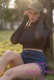 TOP-CYDOLL 170cm D-Cup Amada Head Full Silicone Doll Outdoor Camping Adventure