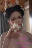 TOP-CYDOLL 167cm D-Cup Wan Head Full Silicone Doll Elegant in Traditional Chinese Dress