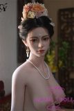 TOP-CYDOLL 167cm D-Cup Wan Head Full Silicone Doll Elegant in Traditional Chinese Dress