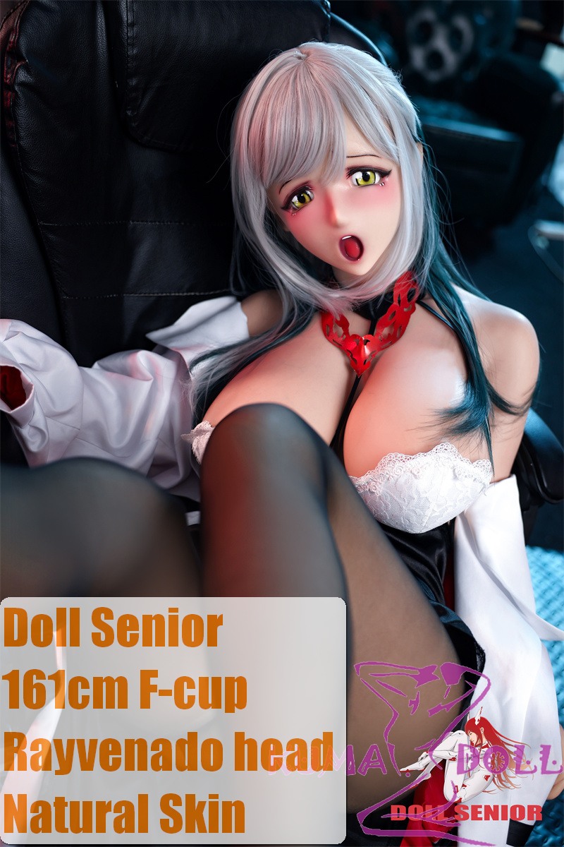 Doll Senior Rayvenado Head 161cm F-cup Full Silicone Sex Doll with Body Make-up