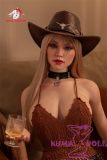 Doll Senior W2 Bonnie Head 163cm F-cup Full Silicone Sex Doll with Body Make-up