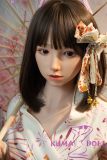 MLW Doll Full Silicone Sex Doll 156cm B-cup Hina head  Wearing Pink Kimono for Cherry Blossom Viewing