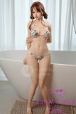 YUEdoll 140cm E-cup A3 Head Silicone Sex Doll AIO Seamless Body Selectable Brown School Uniform