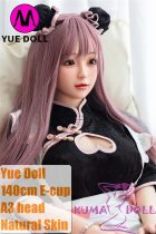 YUEdoll 140cm E-cup A3 Head Silicone Sex Doll AIO Seamless Body Selectable