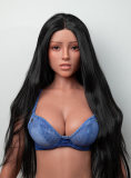 Lusandy Doll Full Silicone Natalie Head 165cm D-cup Sex Doll with Body Make-up Skiing Adventure