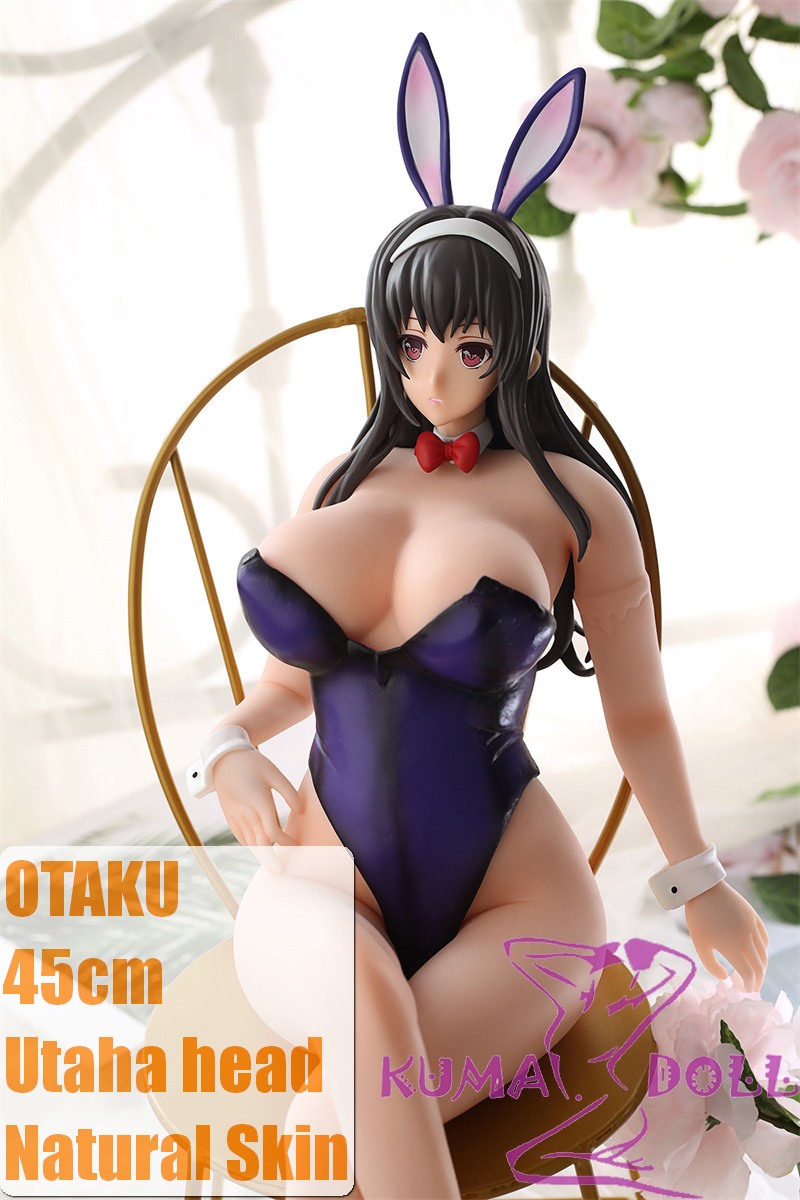 OTAKU Utaha Kasumigaoka Head Bunny Girl 45cm Mega Breasts PVC Head+ Silicone Body Saekano: How to Raise a Boring Girlfriend