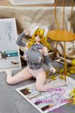 OTAKU Chie Head Bunny Girl 45cm Mega Breasts PVC Head+ Silicone Body
