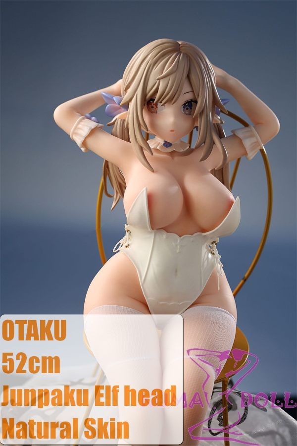 OTAKU Junpaku Elf Head Bunny Girl 52cm Mega Breasts PVC Head+ Silicone Body