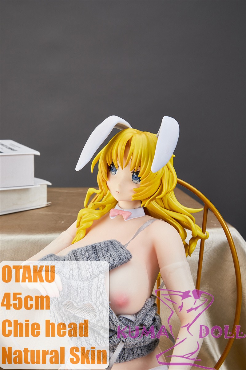OTAKU Chie Head Bunny Girl 45cm Mega Breasts PVC Head+ Silicone Body