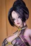 Mini doll sexable 60cm/2ft big breast silicone Spider Spirit head Blonde Hair Inspired by Black Myth: Wukong