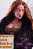 Climax Doll CLM  Full Silicone Mini Sex Doll Si60 XXL Hedy Head (Black)