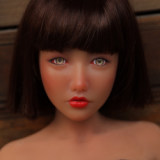 Climax Doll CLM  Full Silicone Mini Sex Doll Si60 XXL Hedy Head (Black)