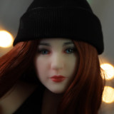 Climax Doll CLM  Full Silicone Mini Sex Doll Si60 XXL Hedy Head (Black)