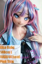 Elsa Babe 148cm L 加藤文香 Kato Fumika RAD044 Head Full Silicone Life Size Anime Sex Doll