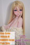 Close-up of Elsa Babe 148cm M-cup Mochizuki Rize (RAD044) 