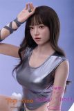 【Artist Makeup 】Top Sino Love Doll 167cm E-cup T38 head Artist Makeup Head RRS+ Makeup selectable  in Silver Idol Outfit