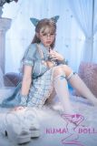 【Artist Makeup 】Top Sino Love Doll 167cm E-cup T38 head Artist Makeup Head RRS+ Makeup selectable in Blue Outfit