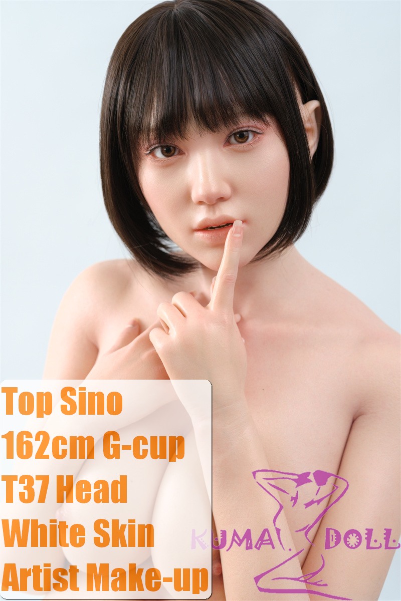 【Artist Makeup 】Top Sino Doll 162cm G-cup T37 head Artist Makeup Head RRS+ Makeup selectable Nude Pose on Stool
