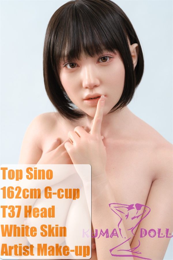 【Artist Makeup 】Top Sino Doll 162cm G-cup T37 head Artist Makeup Head RRS+ Makeup selectable Nude Pose on Stool