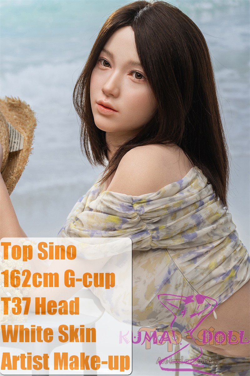【Artist Makeup 】Top Sino Doll 162cm G-cup T37 head Artist Makeup Head RRS+ Makeup selectable Beach Vacation in Floral Dress