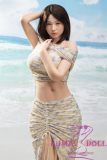 Elegant 162cm G-cup doll in summer outfit