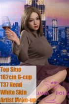 【Artist Makeup 】Top Sino Doll 162cm G-cup T37 head Artist Makeup Head RRS+ Makeup selectable in Brown Top