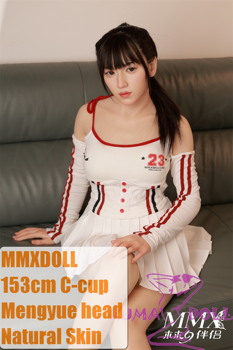 MMXDOLL 153cm C-Cup Mengyue Head Seamless AIO Silicone Sex Doll