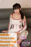 MMXDOLL 153cm C-Cup Mengyue Head Seamless AIO Silicone Sex Doll