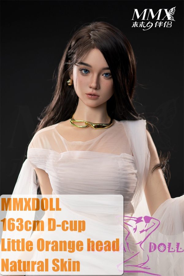 MMXDOLL 163cm D-cup Little Orange Head Full Silicone Sex Doll Craftman Makeup2