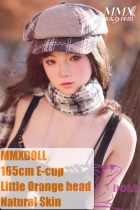 MMXDOLL 165cm E-cup Little Orange Head Full Silicone Sex Doll Craftman Makeup3