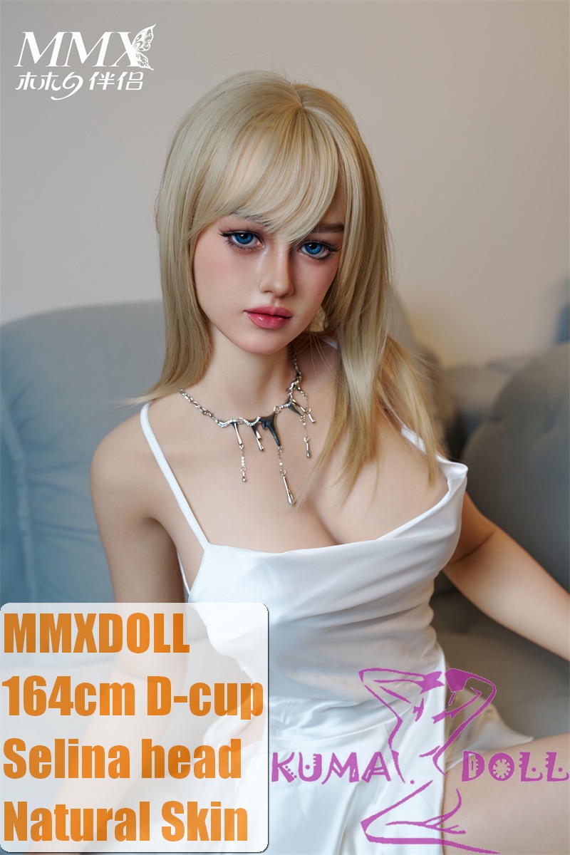 MMXDOLL 164cm D-cup Selina Head Full Silicone Sex Doll Craftman Makeup