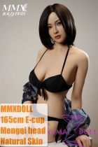 MMXDOLL 165cm E-cup Mengqi Head Full Silicone Sex Doll Realistic Makeup