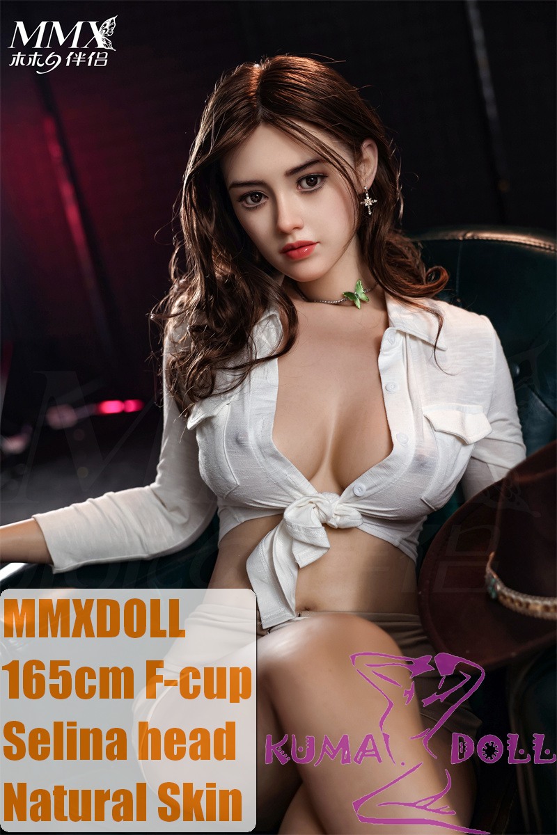 MMXDOLL 165cm F-cup Selina Head Full Silicone Sex Doll Realistic Makeup