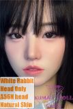 White Rabbit Head Only A56N Soft Silicone Head M16 bolt Craftsman Make-up